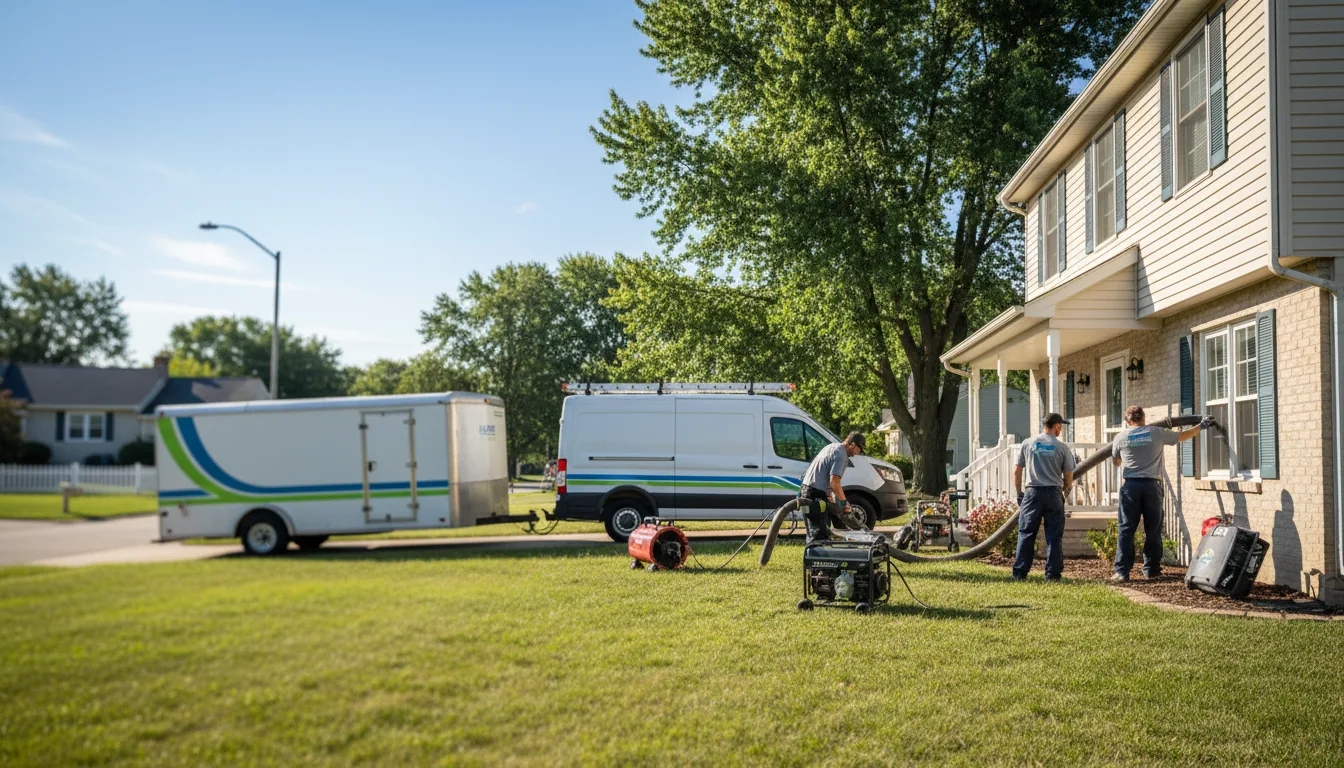 Flooded Basement Restoration And Cleanup With Repair in Nashville, KS near me